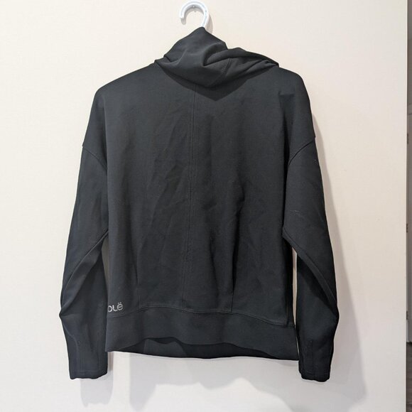 Lole Black Pullover Hoodie Women's S Athleisure Pockets 23 inch L w Pockets! - Picture 2 of 8